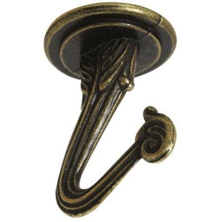 NATIONAL HARDWARE Hook Swag Ant Brass 1-1/2In N274-811